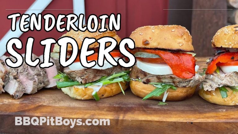 Grilled Tenderloin Sliders
