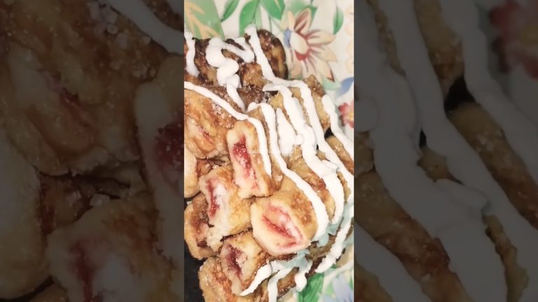 Ramazan Series 10 | Sweet Bread Roll Recipe in 2 minutes ❣️ #food #iftar #cooking #recipe #snacks