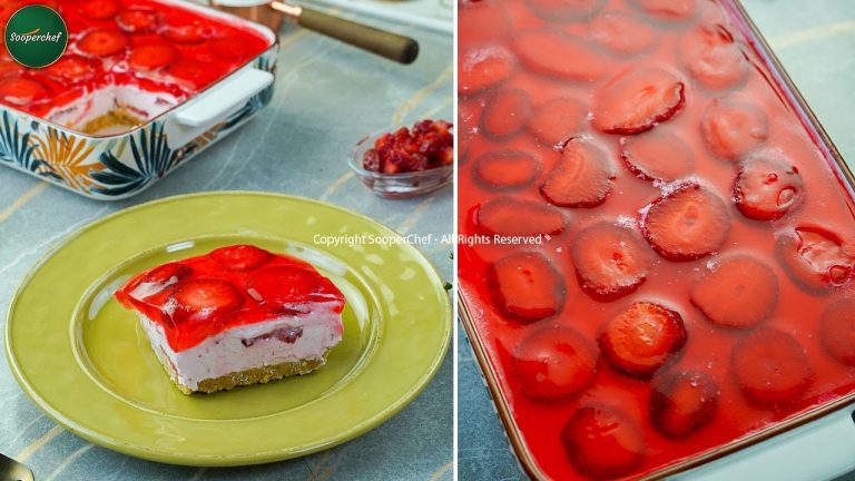 Sweeten Your Iftar with Strawberry Cream Delight Dessert Recipe by SooperChef