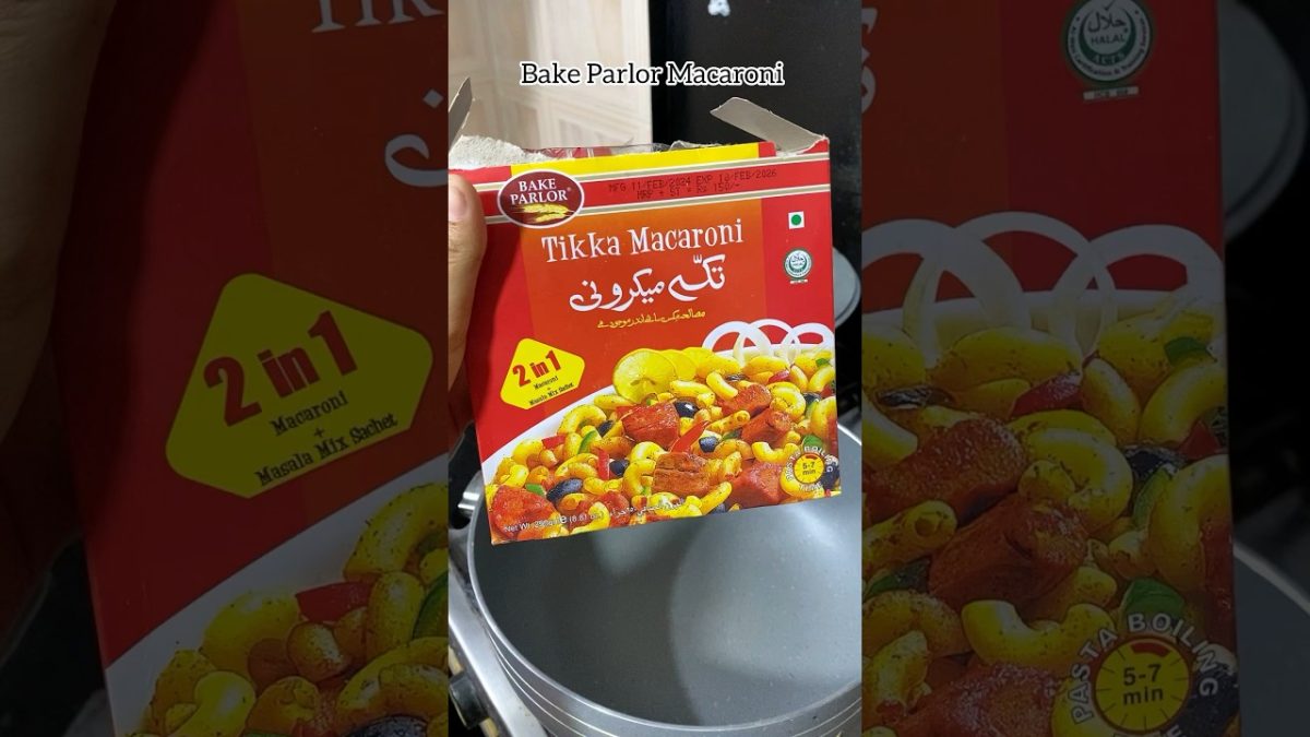 Chicken Tikka Macaroni Recipe #shorts #macaroni #macaronirecipe