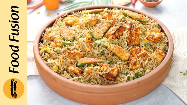 New Chilli Paneer Fried Rice – Ramadan Recipe by Food Fusion