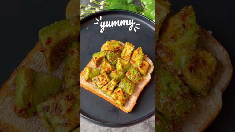 Trending Avocado Toast Sandwich! #shorts