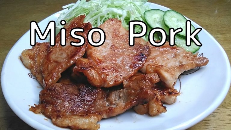 How to make Grilled Pork with Miso [Japanese food recipes]