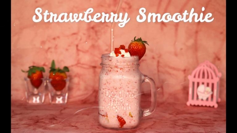 Strawberry Smoothie in 2 minutes | Drinks Recipe || Cooking More