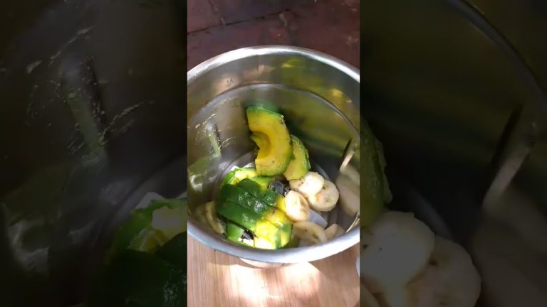 Avocado Smoothie with coconut milk || Healthy breakfast drink