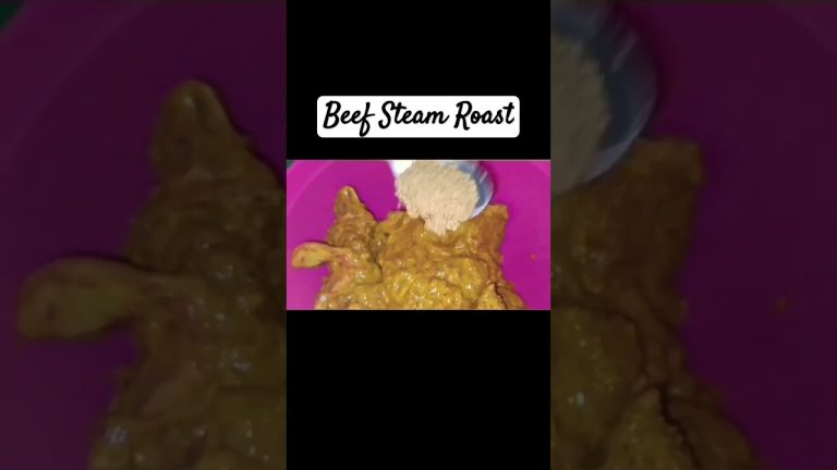 Beef Steam Roast Recipe #kitchenwithmaria #steamroast #shorts #shortsfeed