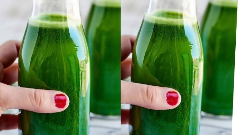 this drink will remove bad fat in your body (Ugu green smoothie)