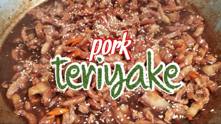 PORK TERIYAKE RECIPE | LUTONG PINOY