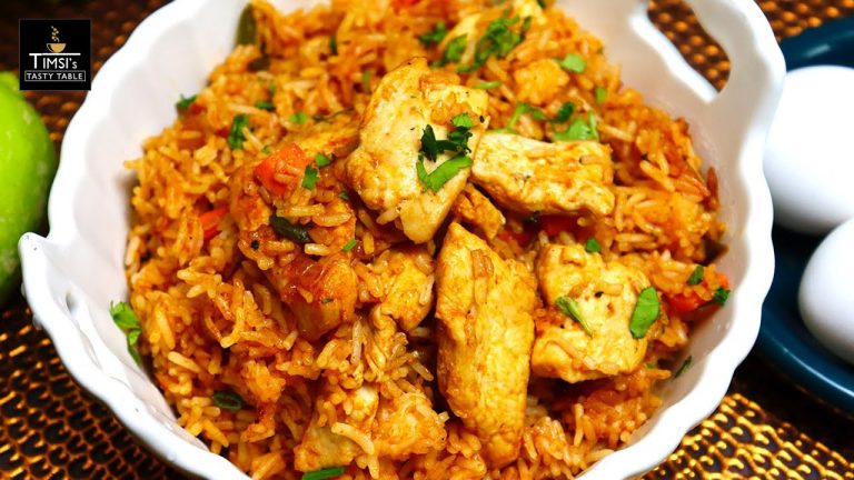 Thai Chicken Fried Rice | Chicken Recipes | 30 mins delicious one pot meal! #timsistastytable