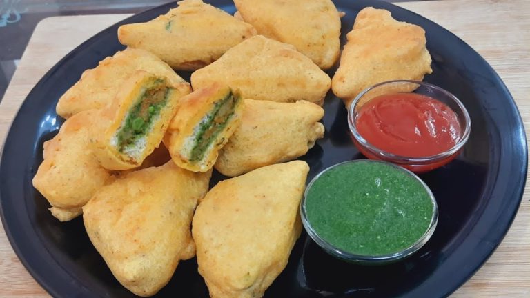 Mini Bread Pakoda | हलवाई स्टाइल ब्रेड पकोड़ा बनाने की विधि | Bread Pakoda Recipe | Jain Recipe