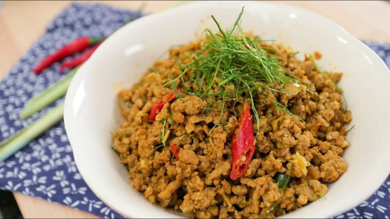 Kua Gling Recipe – Southern Pork Stir-Fry w/ Curry Paste คั่วกลิ้ง – Hot Thai Kitchen!