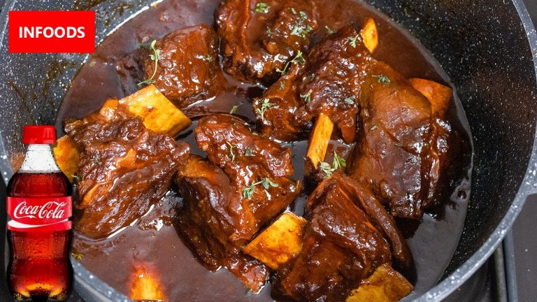 Coca-Cola Beef Short Ribs Recipe | How to Cook Ribs | Simple Short Ribs Recipe | Infoods