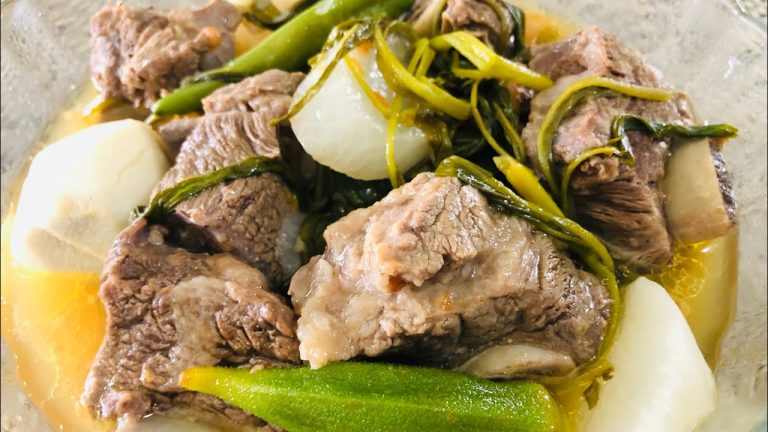 KAPAMPANGAN: BEEF SINIGANG | HOW TO COOK SINIGANG NA BAKA