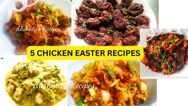5 Chicken Recipes You can try for Easter 2024 Lunch/dinner|@akshatasrecipes