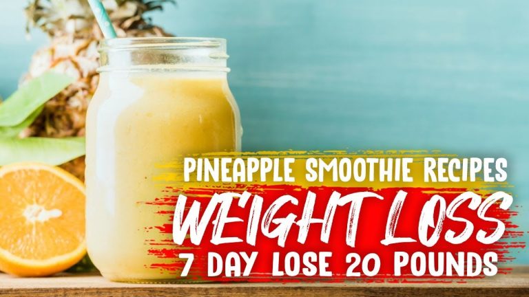 3 Magical Pineapple Smoothie Recipes For Weight Loss