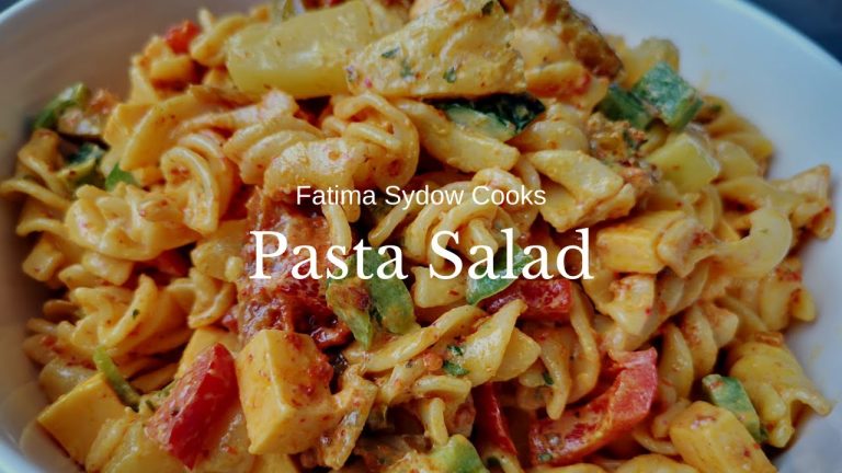 Pineapple & Mango atchar Pasta salad 🍍🥭