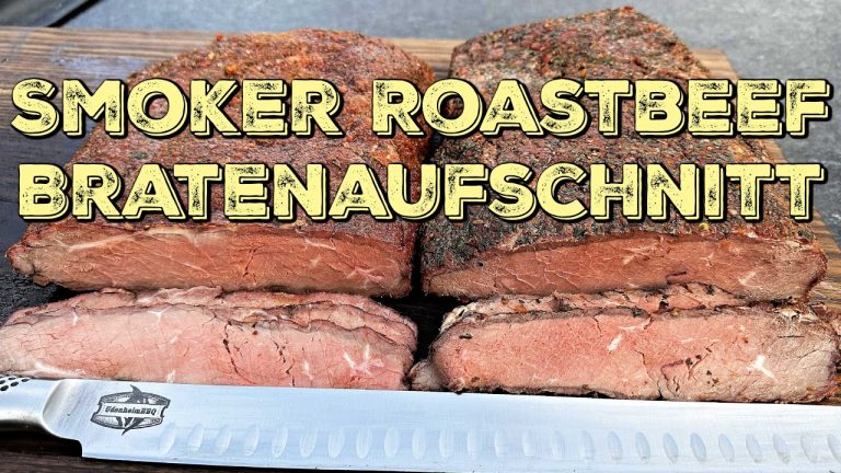 ROASTBEEF – BRATENAUFSCHNITT FÜRS BUFFET SELBER MACHEN