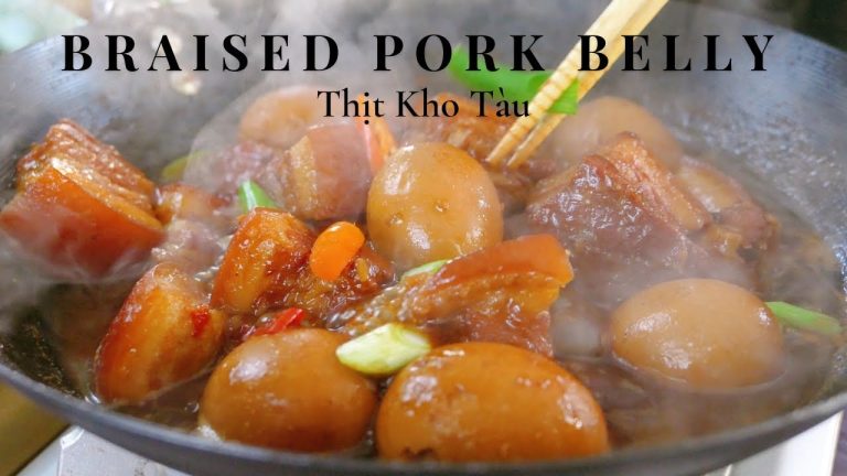 Thit Kho Tau | Braised Pork and Eggs Recipe