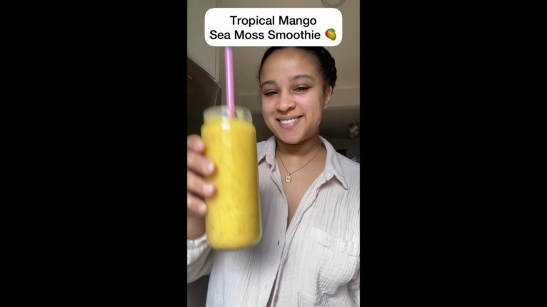 Healthy Tropical Fruity Smoothie Recipe #shorts