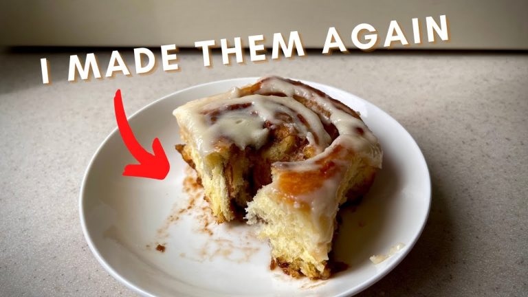 The easiest CINNAMON ROLL recipe