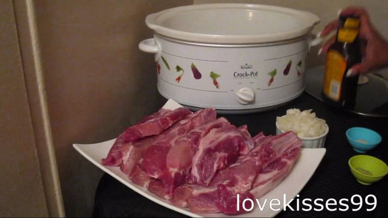 Easy Slow Cooker Pork Ribs Recipe..5 ingredients to Fabulous!!!!