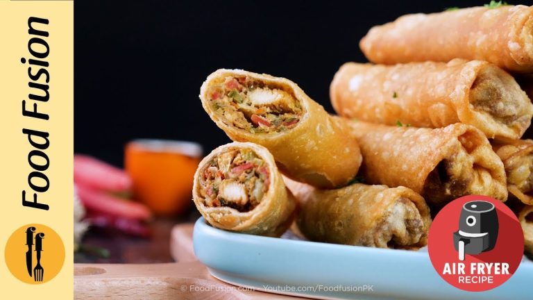 Shawarma Spring Rolls – Make and Freeze Recipe By Food Fusion (Ramzan Iftar Special Recipe)