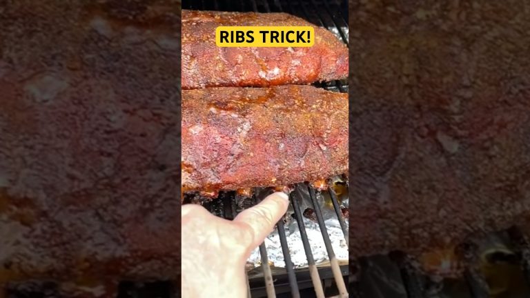 Ribs HACK for beginners! #Shorts #Ribs #barbecue #bbq #SmokedRibs #Babybackribs