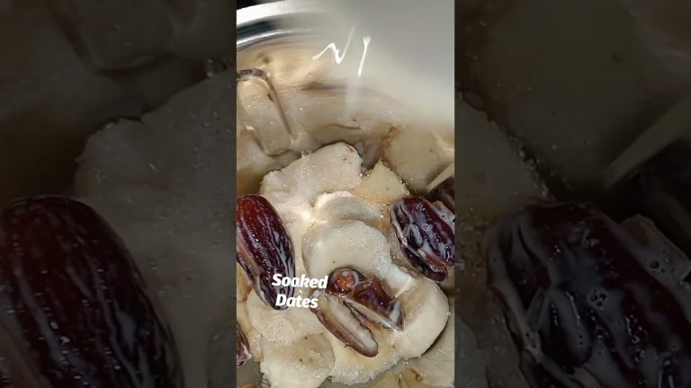 Easy Breakfast Recipe for Kids | Banana and Dates Smoothie| Healthy Food| Mix Fruit Kids Breakfast