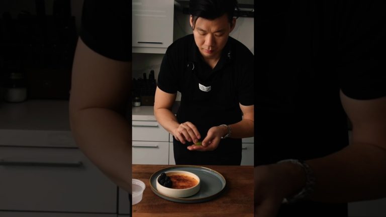 perfect time for crème brûlée #dessert #cooking #recipe #kpop