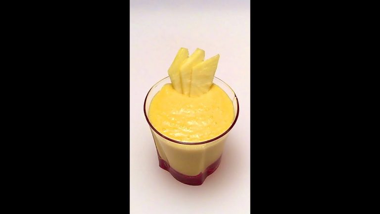 Yummy Mango Pineapple Smoothie 🥭🍍🍹😍