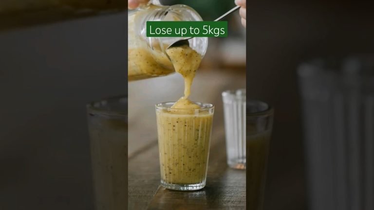 BANANA KIWI SMOOTHIE FOR WEIGHT LOSS #smoothie #smoothierecipes #shorts #burnbellyfatfast