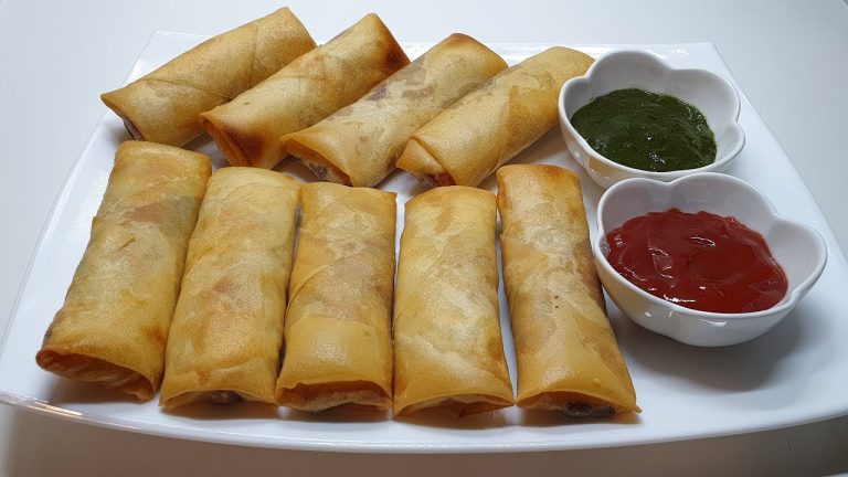 Aloo Spring Roll | Crispy Potato Spring Roll | آلو سپرنگ رول
