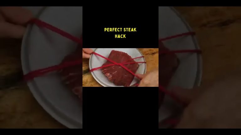 Do you think this cooking hack will work?🥩🤔 #recipe #hacks #shorts