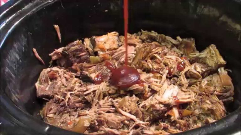 How To Make BBQ Beef – BBQ Pulled Beef – Crock Pot BBQ Recipe