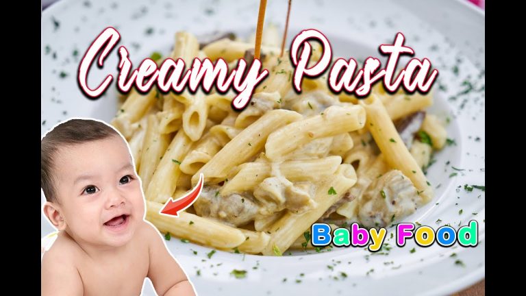 White Creamy Pasta for Kids || White sauce Pasta || Pasta Recipe For Babies And Toddlers|| Baby Food