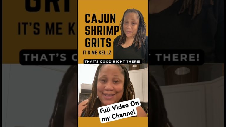 Cajun Shrimp 🍤 and Grits