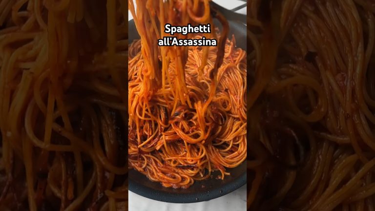 Assassin’s Spaghetti 🍝 Recipe in the description!