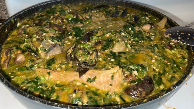 Delicious Seafood Okra Soup Recipe | Easy Recipes