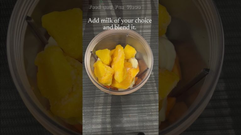 Papayasmoothie#papayabananamango #shorts #papaya #mango #banana #tamil #viralshorts