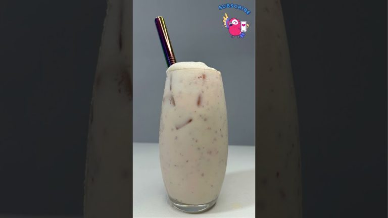 Easy Apple Milkshake Recipe #shorts #justdobym7