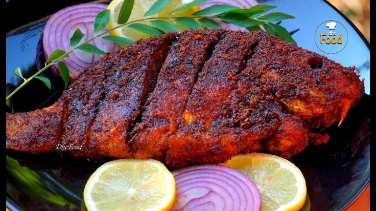 Easy Fish Fry recipe | Kerala style Meen porichath | Whole fish fry recipe | Kerala Fish fry