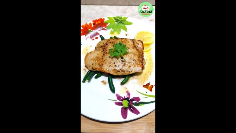 Pan Fry Fish Fillet | Quick Easy & Healthy Recipe