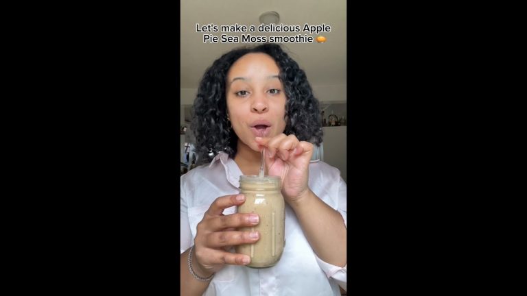 Lose Weight With This Apple Pie Smoothie Recipe #shorts