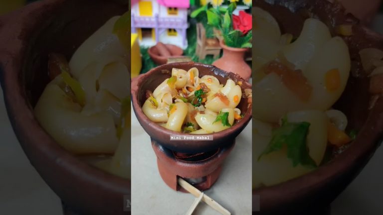 Veg Pasta Recipe 🤤😋😱 #minifoodmahal #shortvideo #pasta #snacks