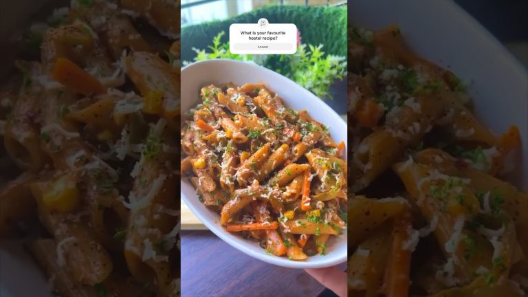 #shorts Hostel Wale One Pan Pasta Recipe #easyrecipe #ashortaday