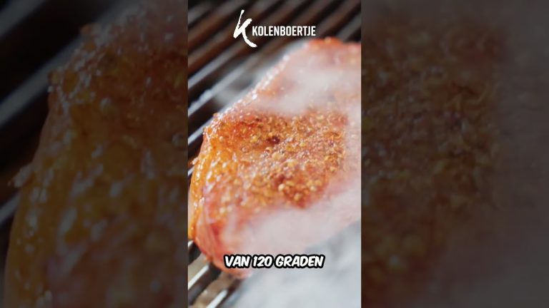 Hoe maak je de Perfecte STEAK op de BBQ!🔥🥩 | Kolenboertje