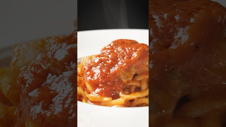 トマトパスタの一番めんどくさい食べ方 #shorts#トマトパスタ#pasta