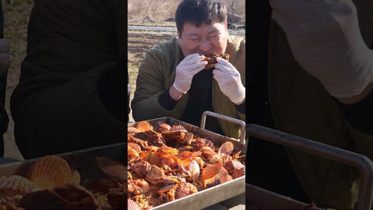 소갈비와 각종 해물로 만든 해물갈비찜! #먹방 #shorts #요리