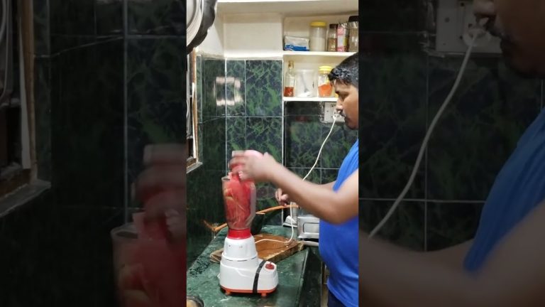 Watermelon Juice | Simple Summer Drink | Watermelon Juice Recipe | #shorts #watermelonjuice #fruit