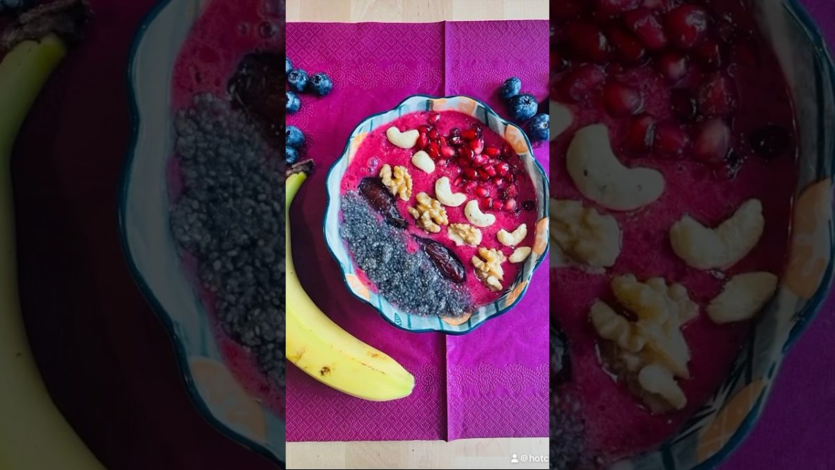 Smoothie Bowl – Healthy and Simple Breakfast #recipe